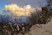 93 Dal Passo di Grialeggio in discesa alle Foppelle nella luce e nei colori del tramonto